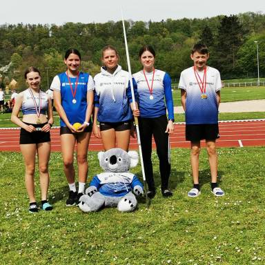 Viermal Gold bei den Kreismeisterschaften im Wurf